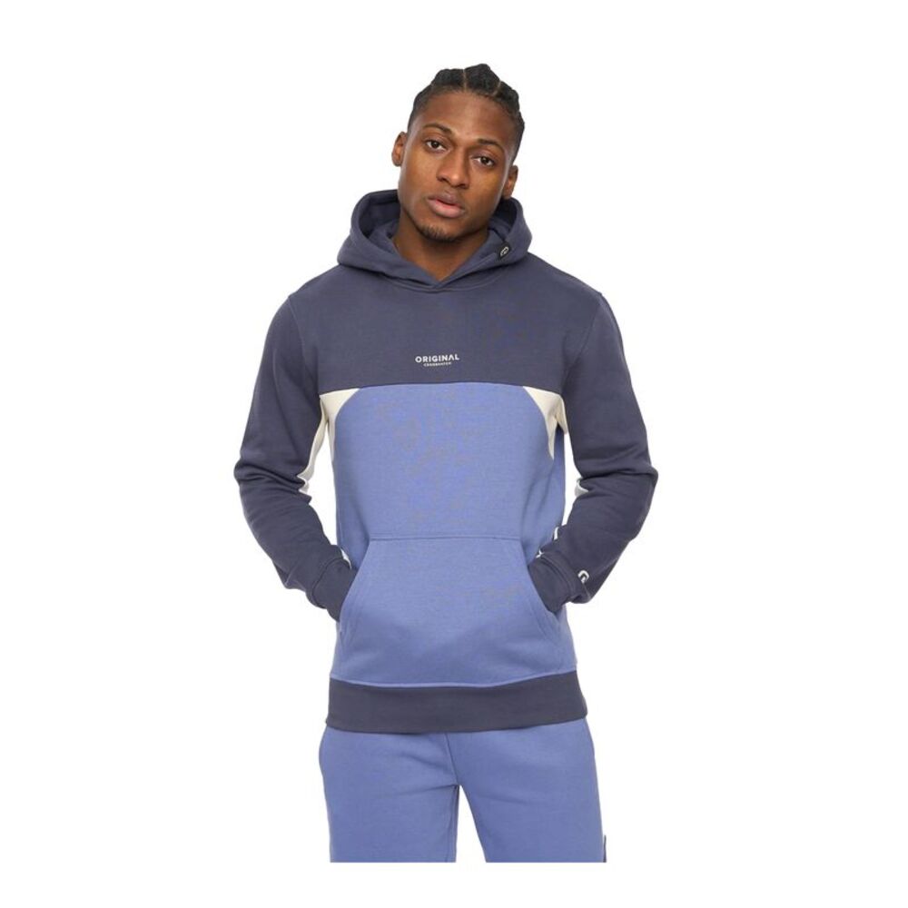Crosshatch Mens Castlebay Hoodie / Blue
